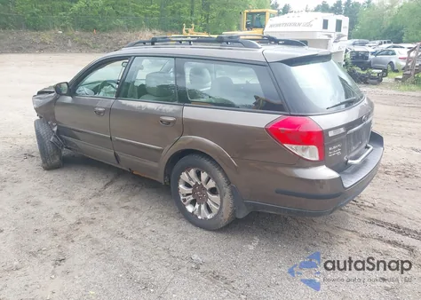 2008 Subaru Outback 2.5I Limited/2.5I Limited L.l. Bean Edition z USA, uszkodzony, nr VIN 4S4BP62C987310211